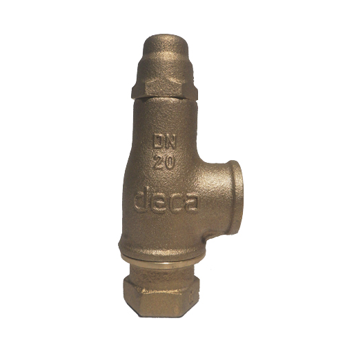 Peça Válvulas de segurança em bronze - Caldeiras ParanÃ¡